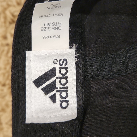 Adidas black with pink/white applacay one size womans - Picture 4 of 8